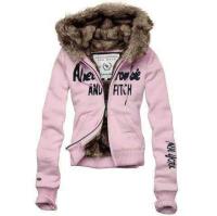 dames abercrombie fitch fur hooded outwear zip new york lichtrood Overhemd Utrecht u2ezs274